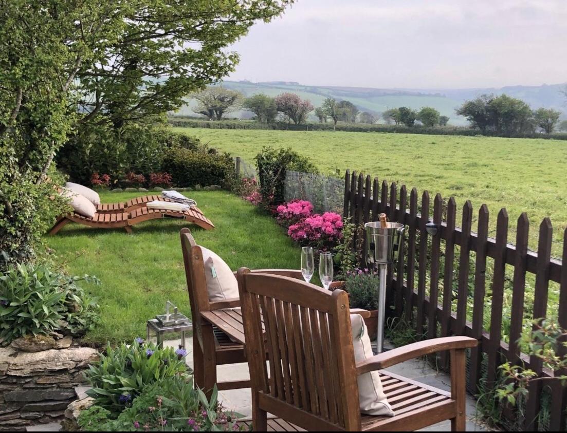 The Old Dairy Retreat Villa St Austell Exteriör bild