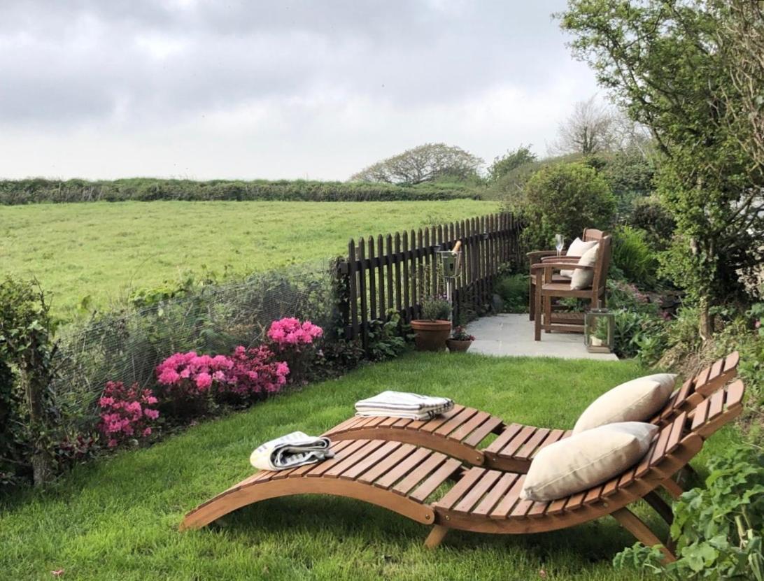 The Old Dairy Retreat Villa St Austell Exteriör bild